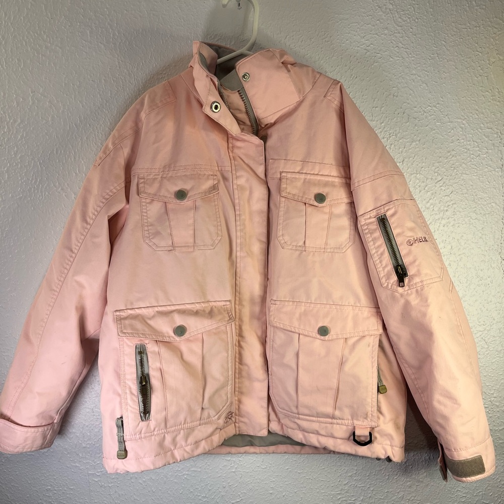 Helix Light Pink Snowboarding Jacket